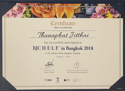 dr Thanaphat Jitthai Certificate 2018_3
