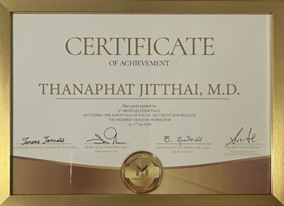 dr Thanaphat Jitthai Certificate 2020_1