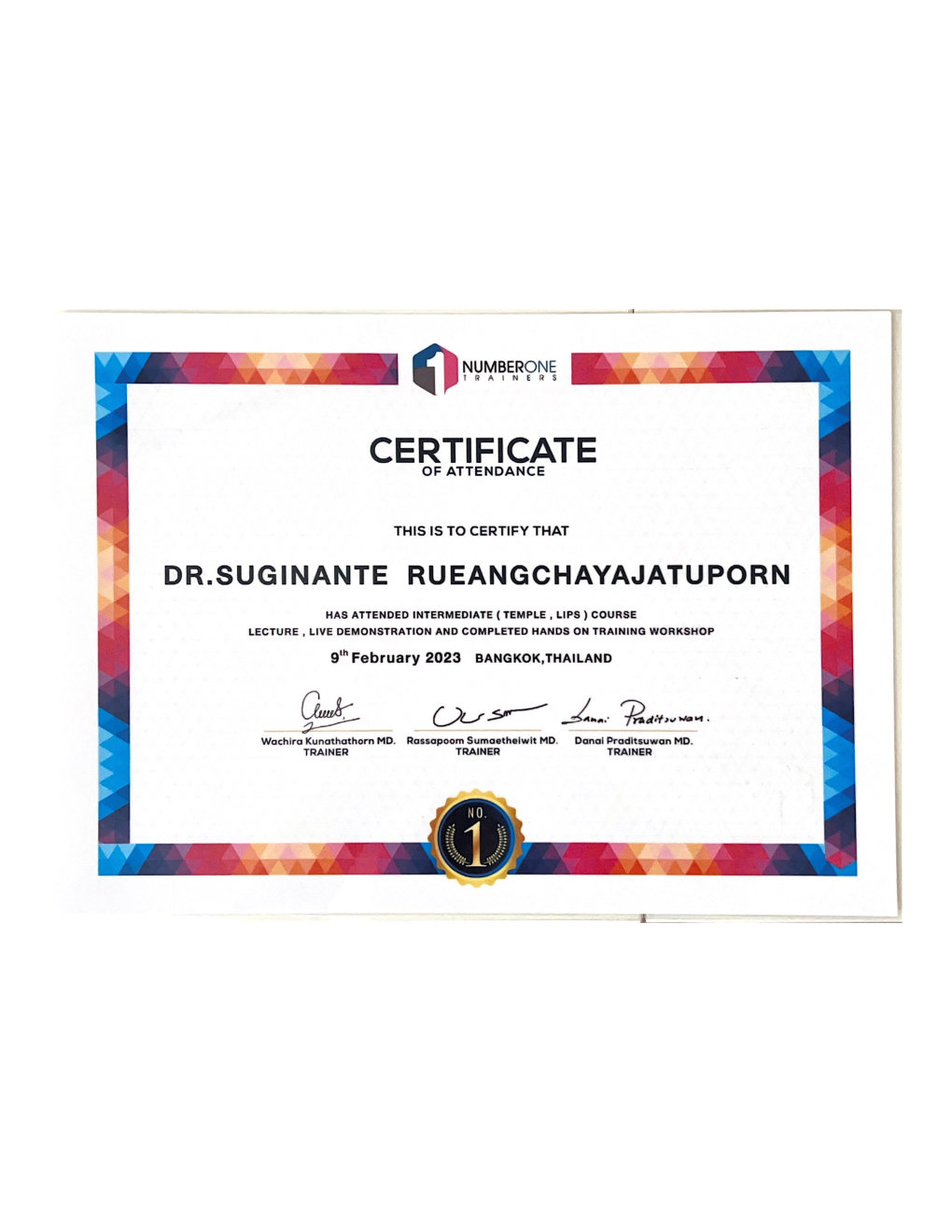 DR-SUGINANTE-RUEANGCHAYAJATUPORN-CERTIFICATE