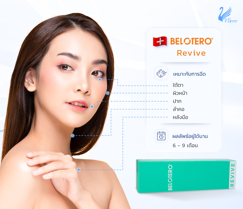 ฟิลเลอร์ Belotero Revive ดีอย่างไร ? ฉีดแล้วผิวกระจก นวัตกรรมใหม่ 2023