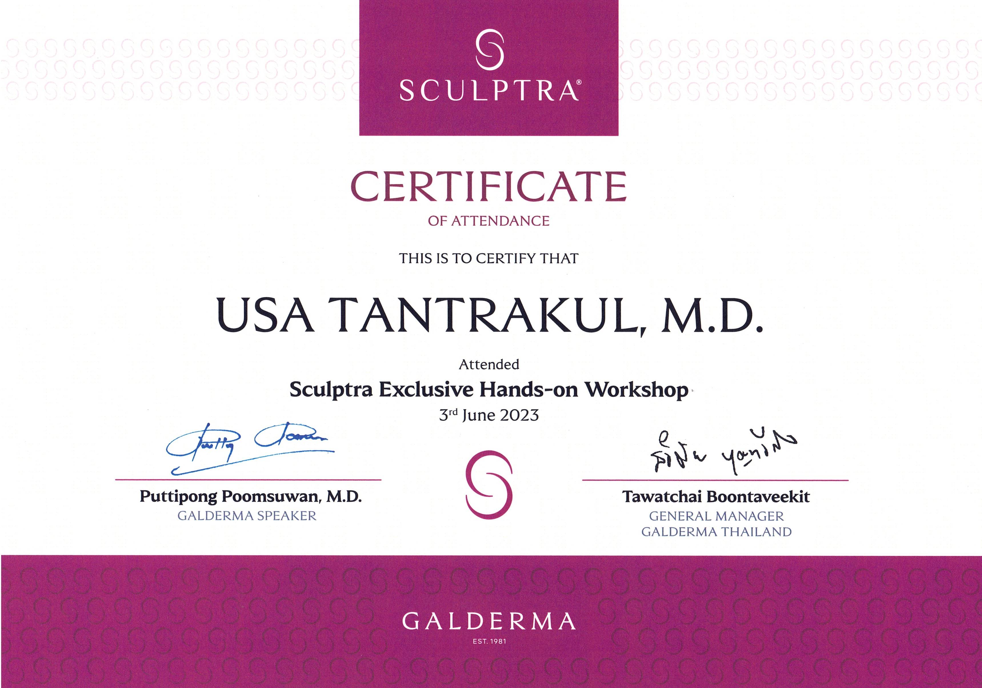 Sculptra Exclusive Hands-on Workshop_หมอเป้