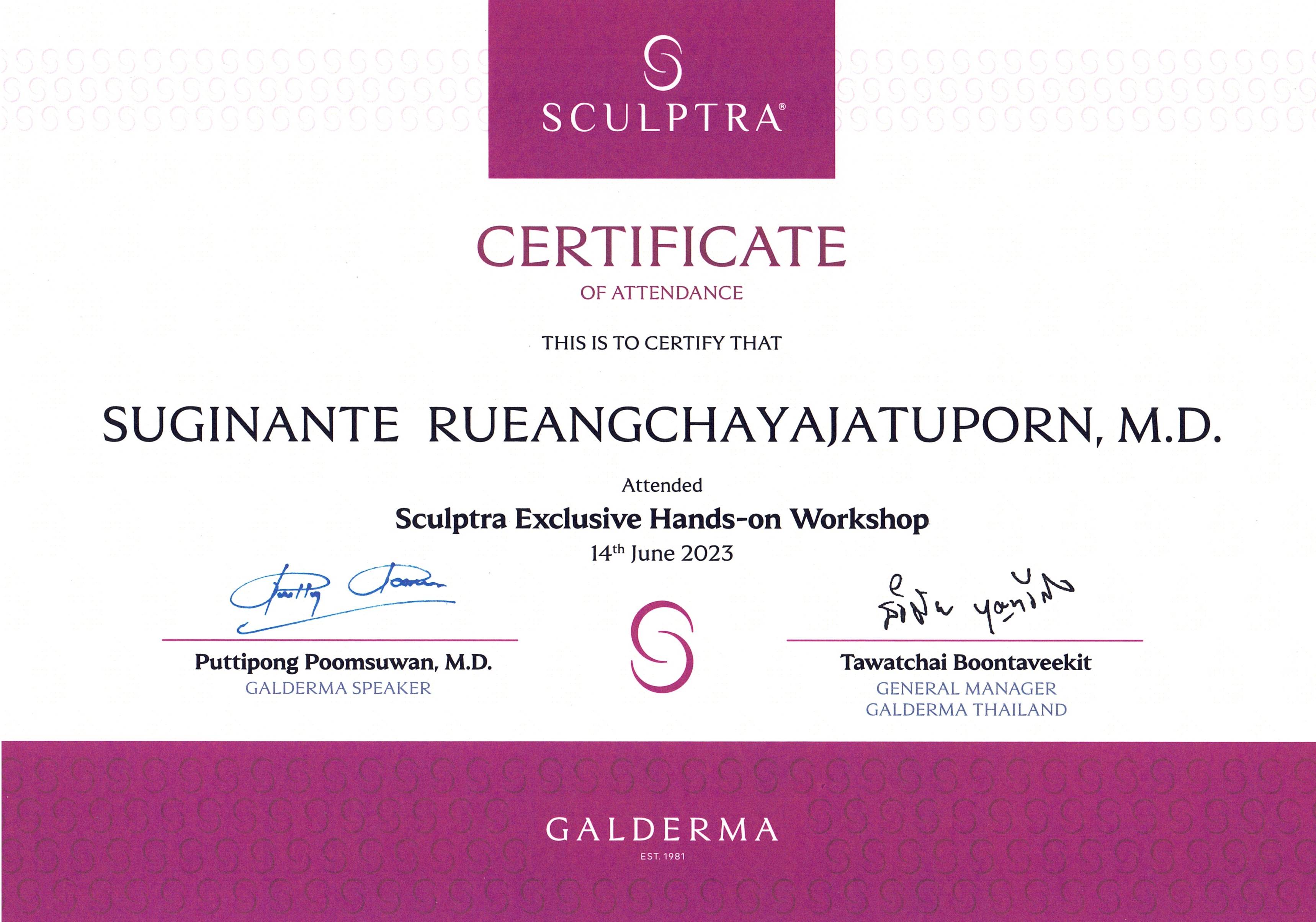 Sculptra Exclusive Hands-on Workshop_หมอย้งยี้