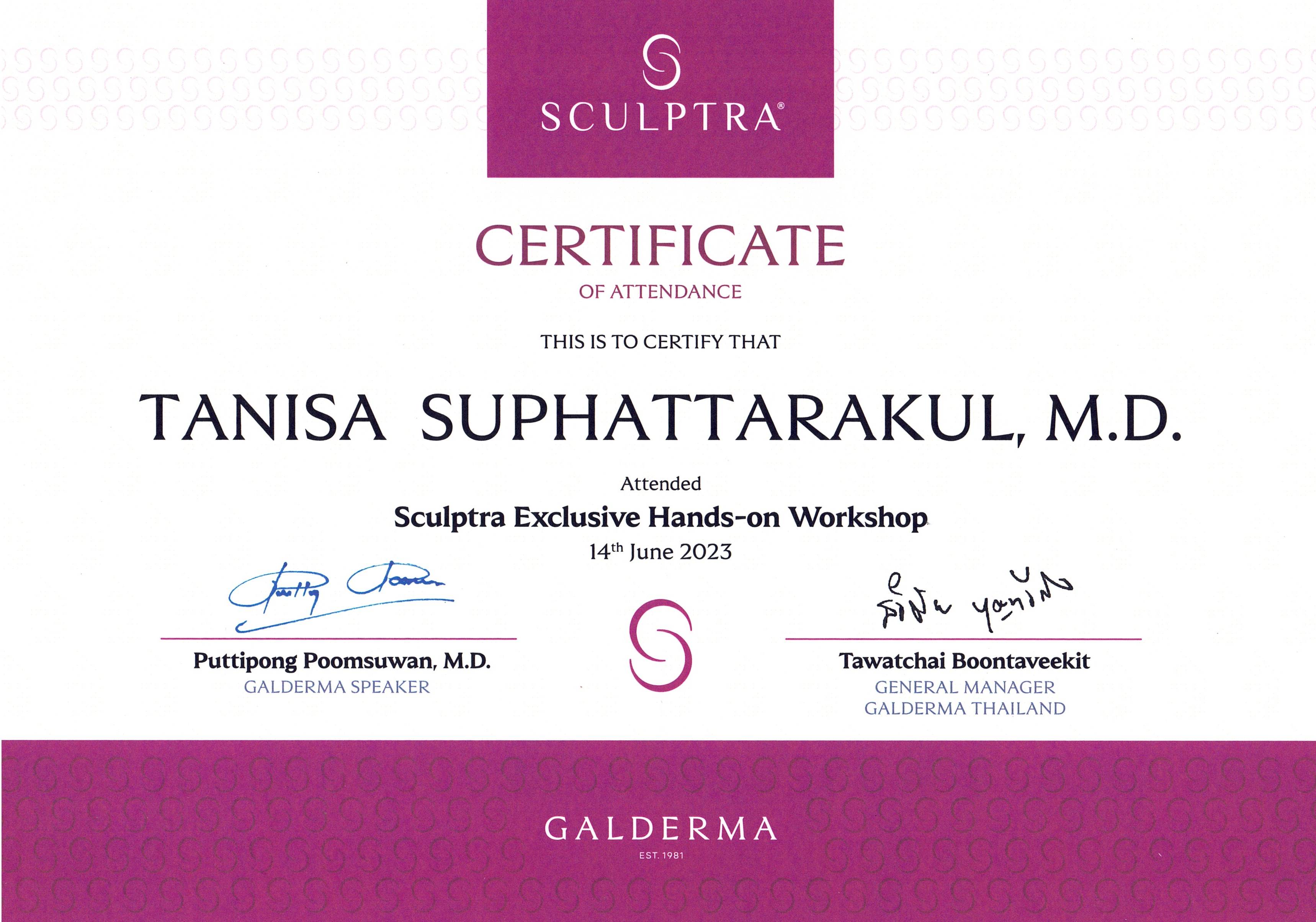Sculptra Exclusive Hands-on Workshop_หมอแพร