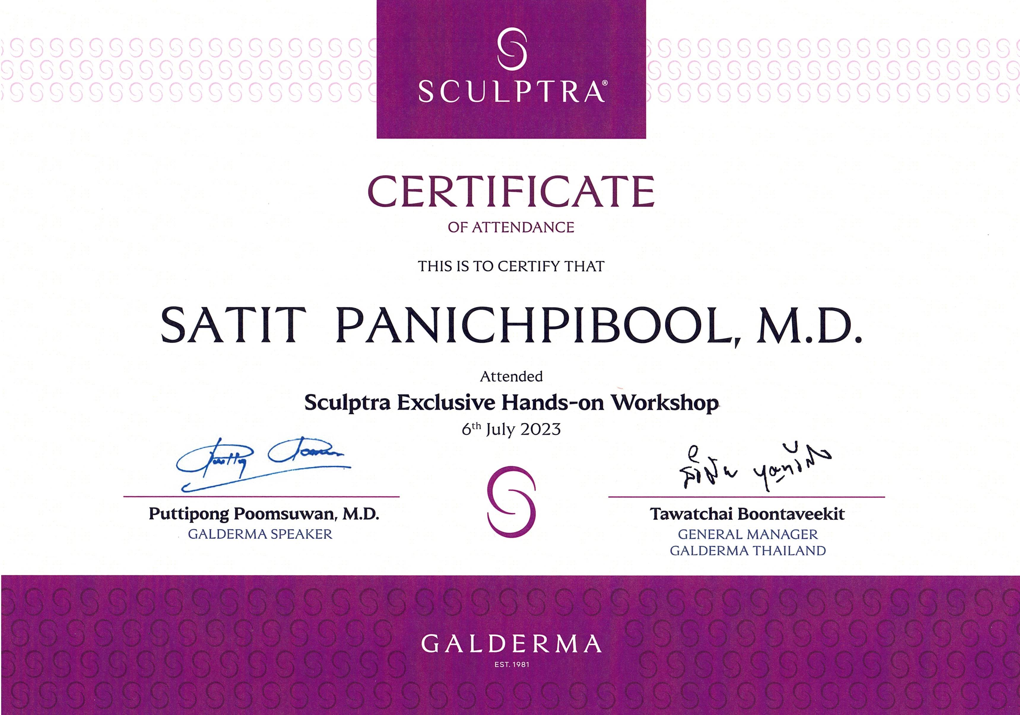 Sculptra Exclusive Hands-on Workshop_หมอบาส