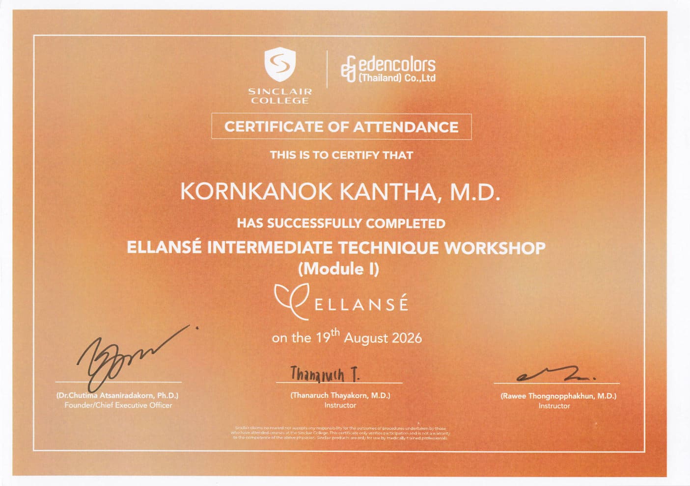 หมอแอมมี่_Ellanse Intermediate
